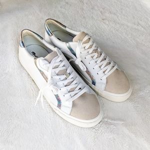 Madewell Sidewalk Iridescent low-top sneakers W11